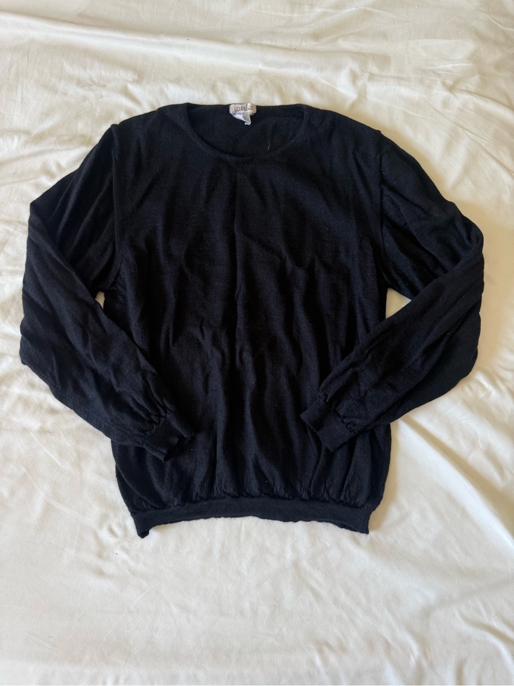 MALO | Black Crewneck Sweater - Classic Everyday Knit